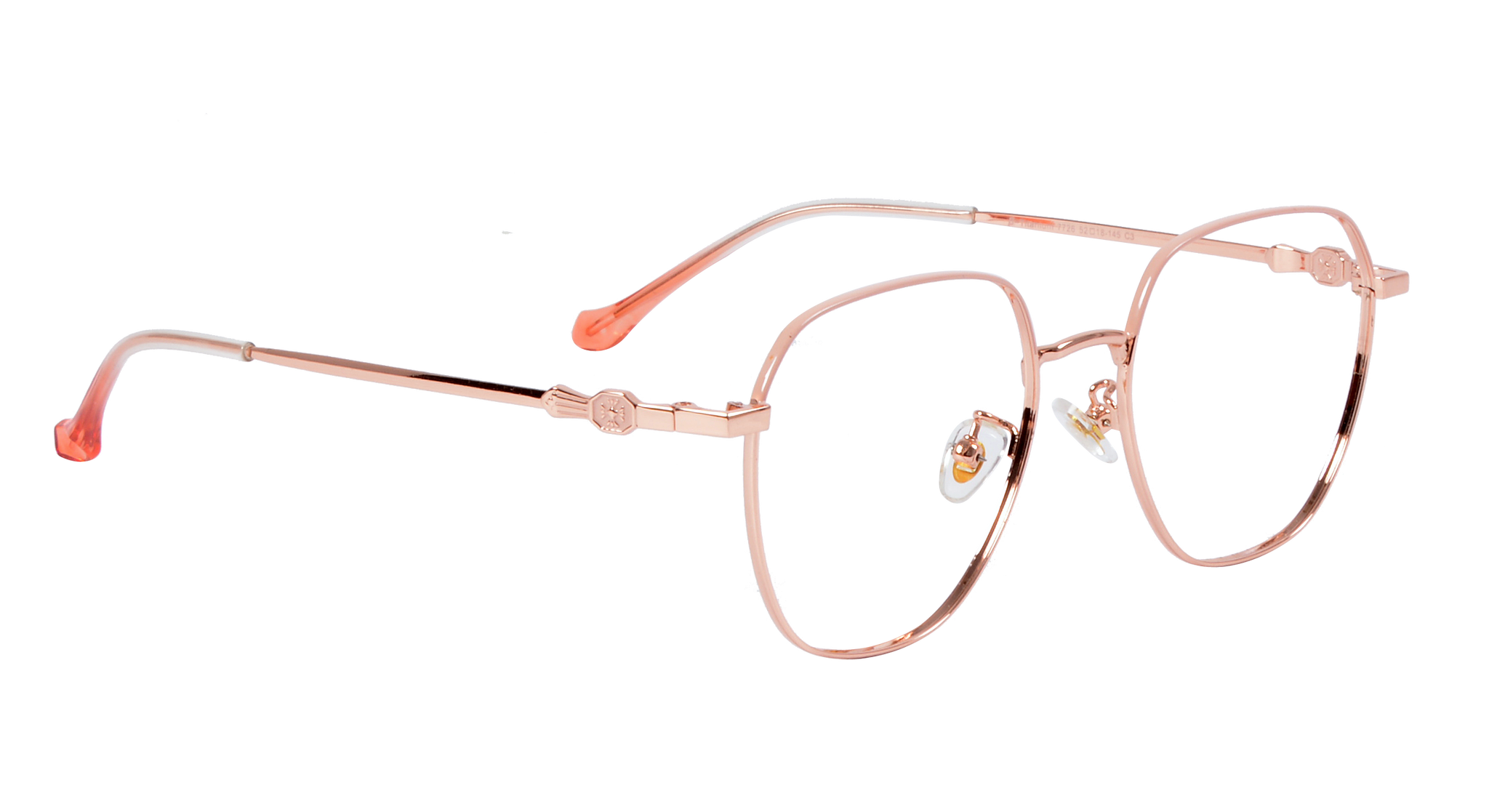 NOW ROUND NEW 25M 16_800 |7726 |Full Rim |Metal |RGOLD-Metal |52-18-145_1