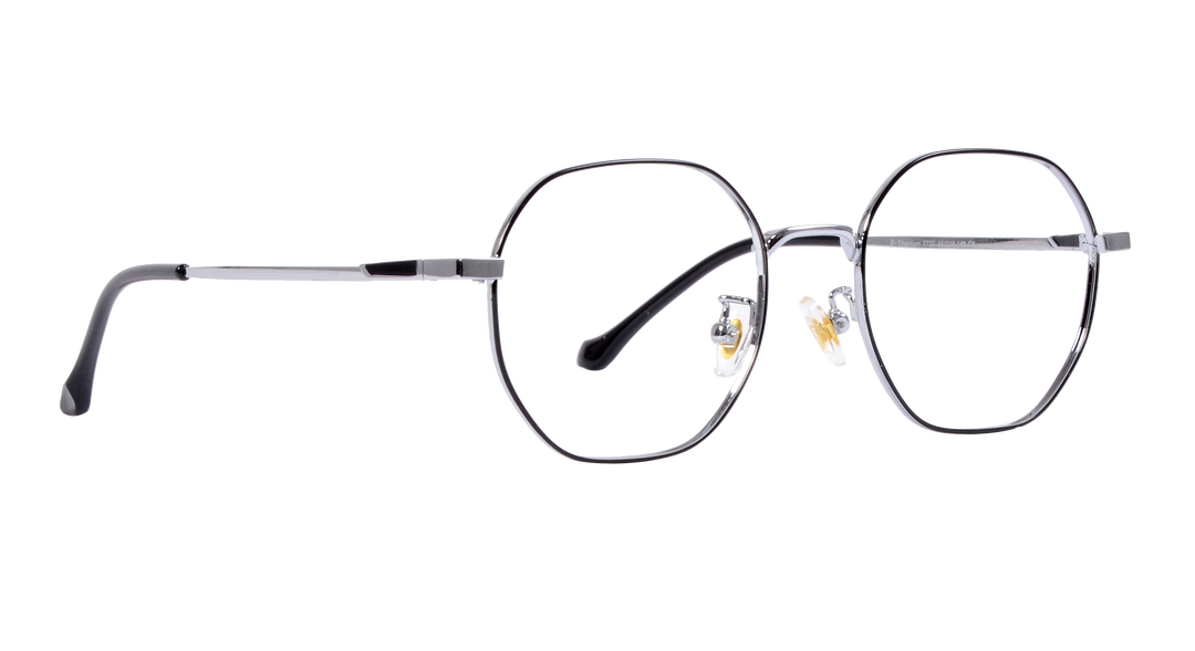 NOW ROUND NEW 25M 16_800 |7727 |Full Rim |Metal |SILVER-Metal |48-19-140