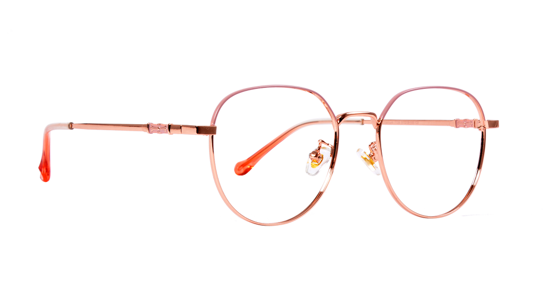 NOW ROUND NEW 25M 16_800 |7728 |Full Rim |Metal |RGOLD-Metal |51-18-145