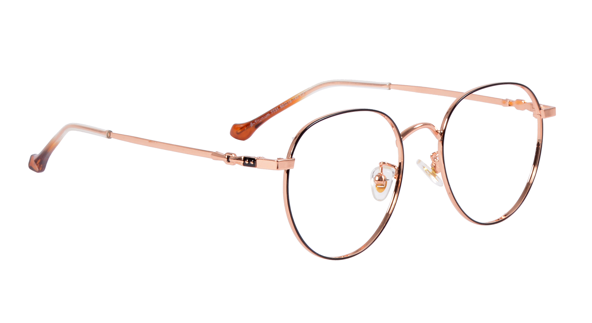 NOW ROUND NEW 25M 16_800 |7731 |Full Rim |Metal |RGOLD-Metal |50-18-145_1