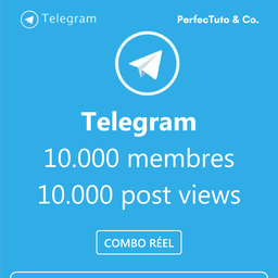 Combo membres réels Channel/Group + post views [TELEGRAM]
