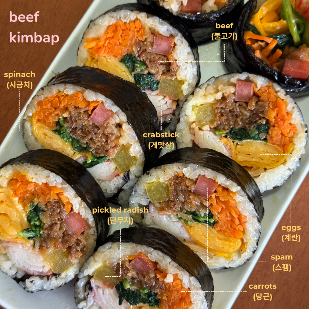 Signature Beef Kimbap (소고기 김밥)