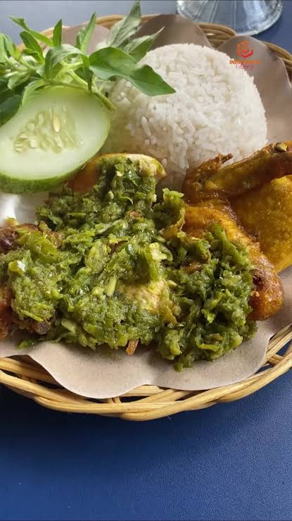 Nasi Ayam Penyet Wings Ijo_0