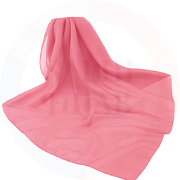 Plain Chiffon square scarf 115x115cm