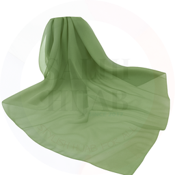 Plain Chiffon square scarf 115x115cm