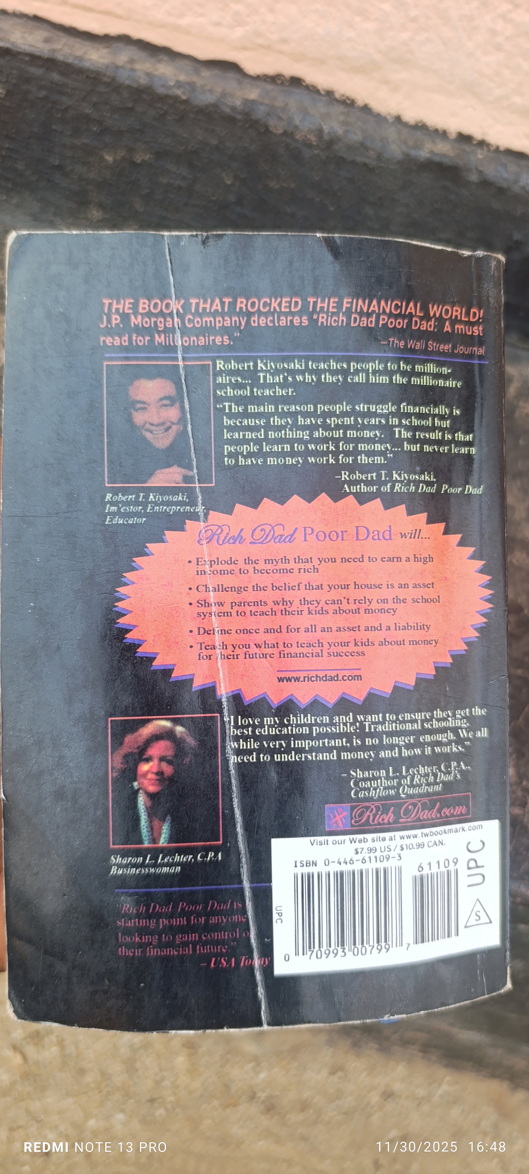 Rich Dad Poor Dad – Robert Kiyosaki with Sharon L. Lechter, C.P.A_1