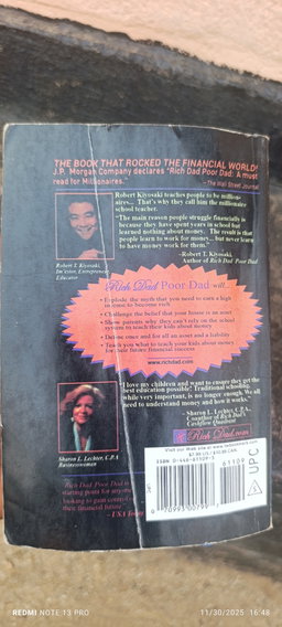 Rich Dad Poor Dad – Robert Kiyosaki with Sharon L. Lechter, C.P.A