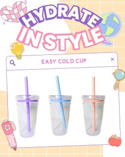 Customised Easy Cold Cup (450ml)