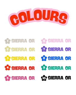 Customised Junior Candy Nametags