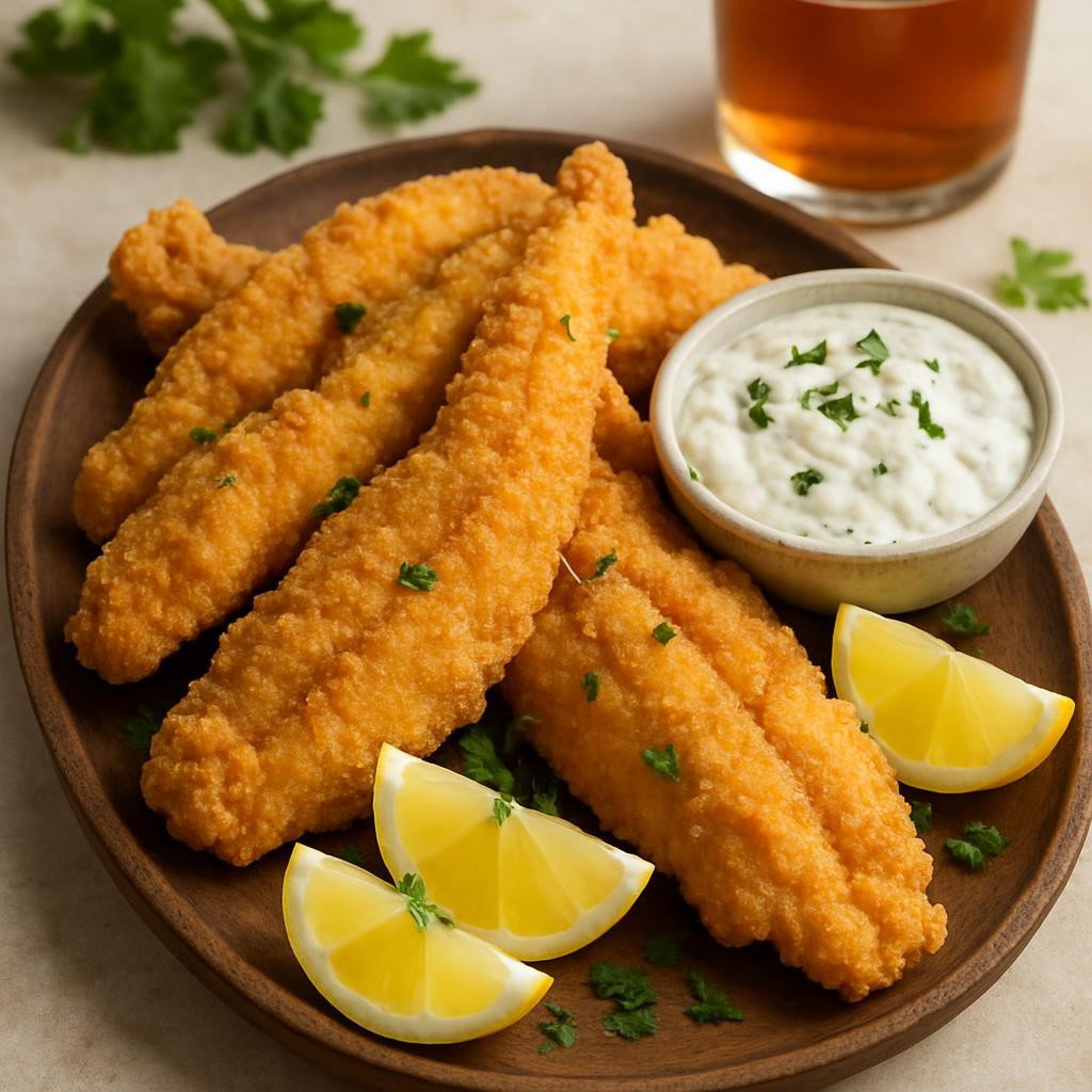 Plantain Fish Strips