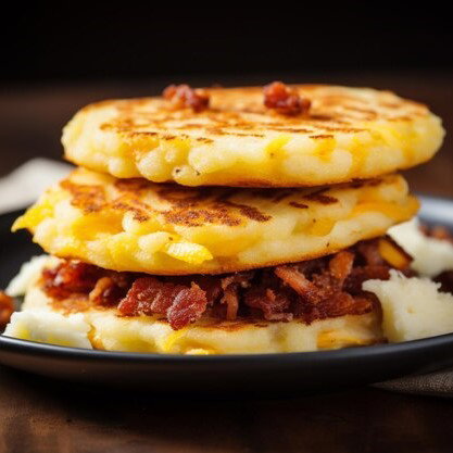 Smoked Bacon Arepas_0