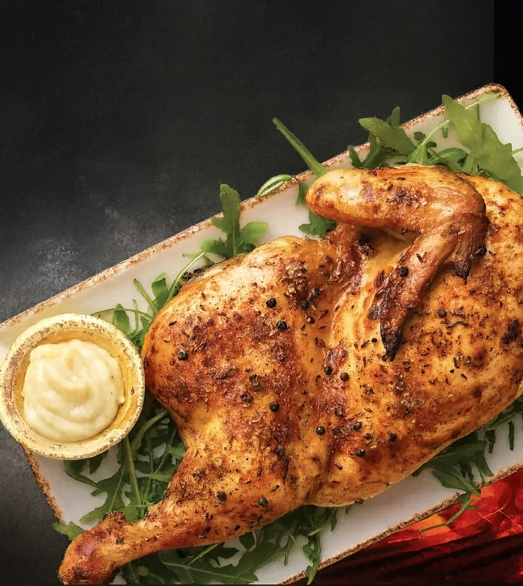 Half Grilled Chicken نصف دجاجة مشوية_0