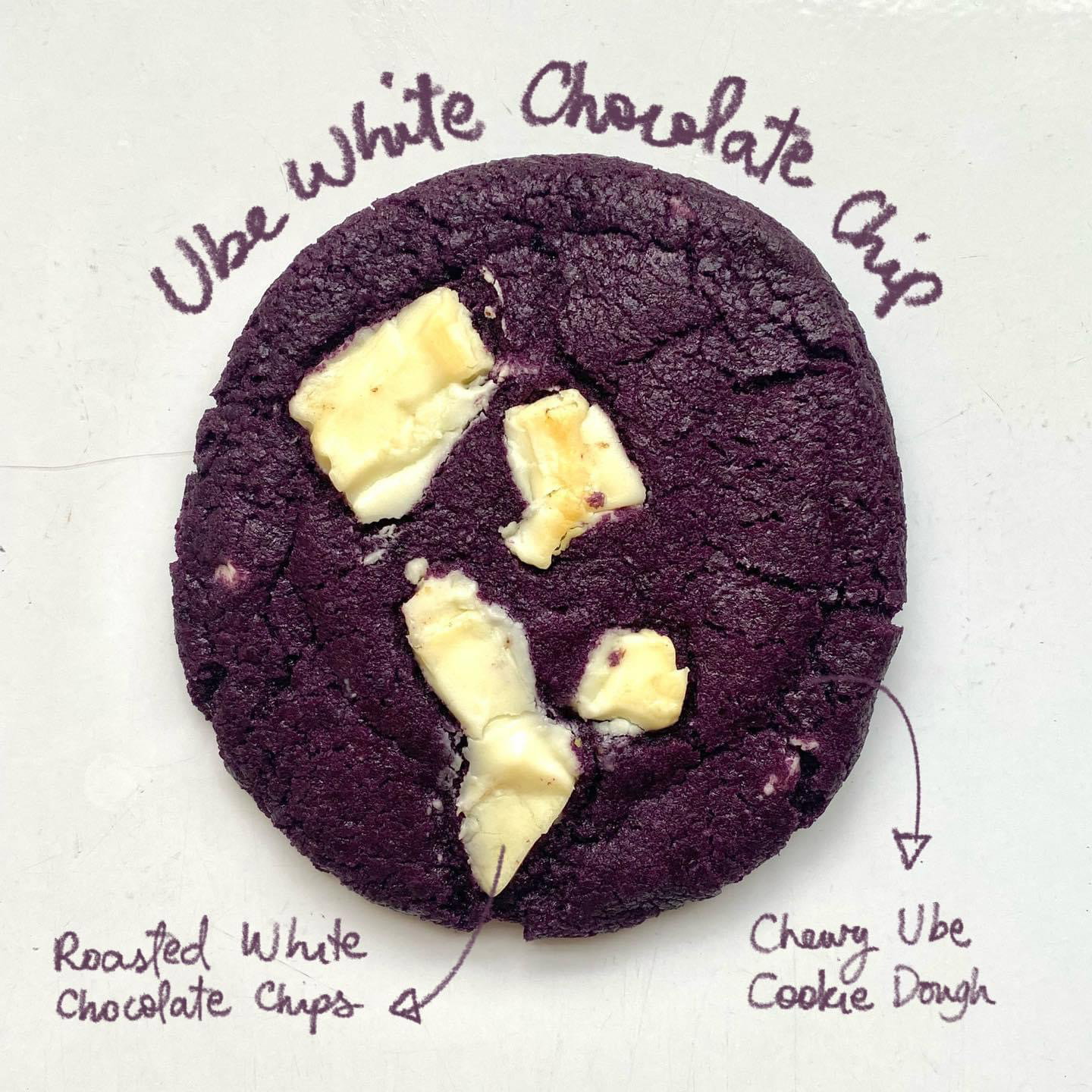Ube White Chocolate Chip Cookie_0