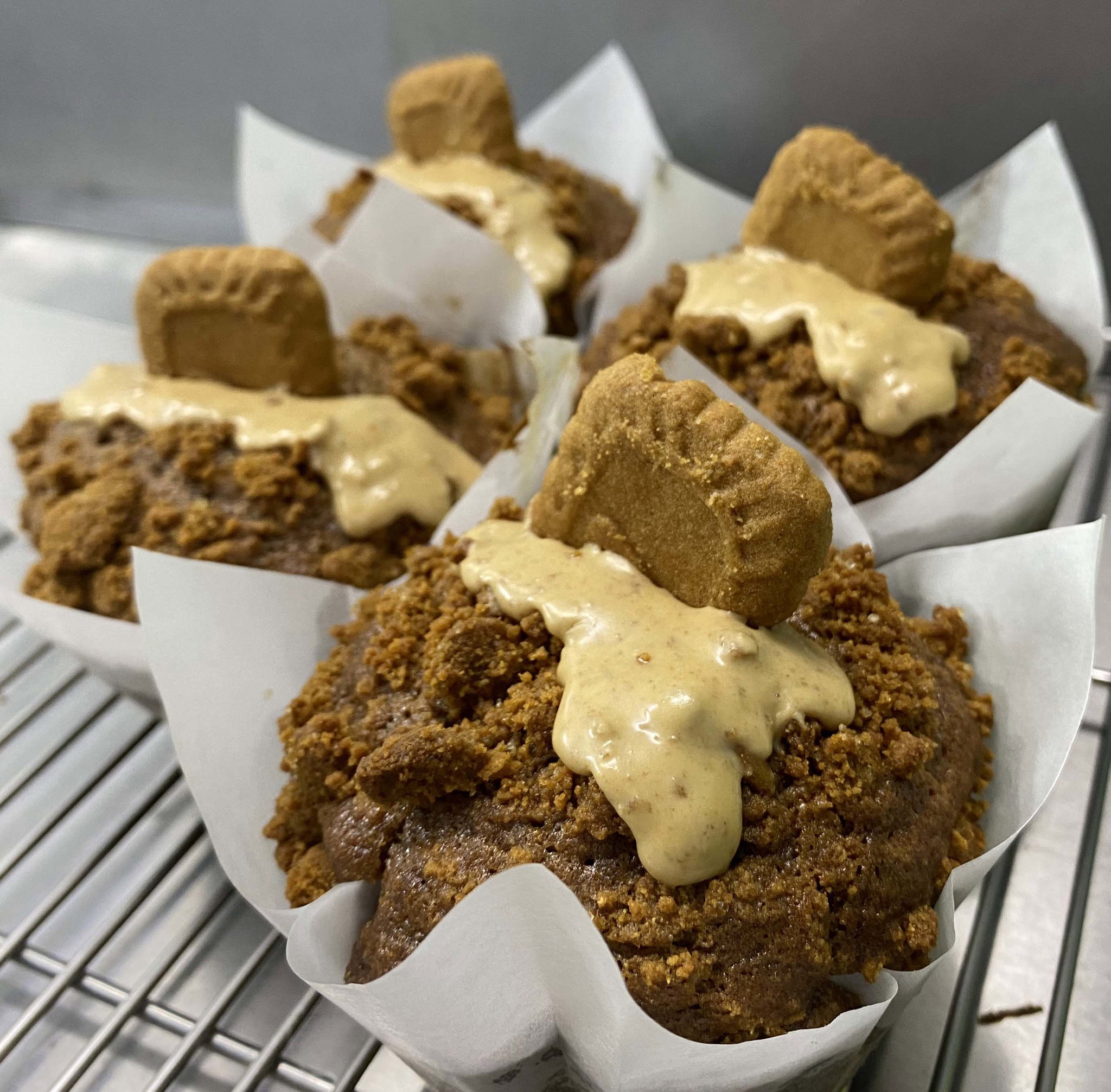 Biscoff Banana Crumble Muffin_0