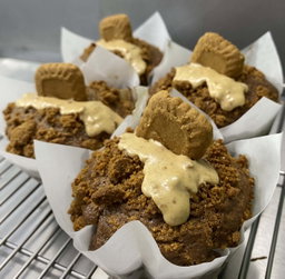 Biscoff Banana Crumble Muffin