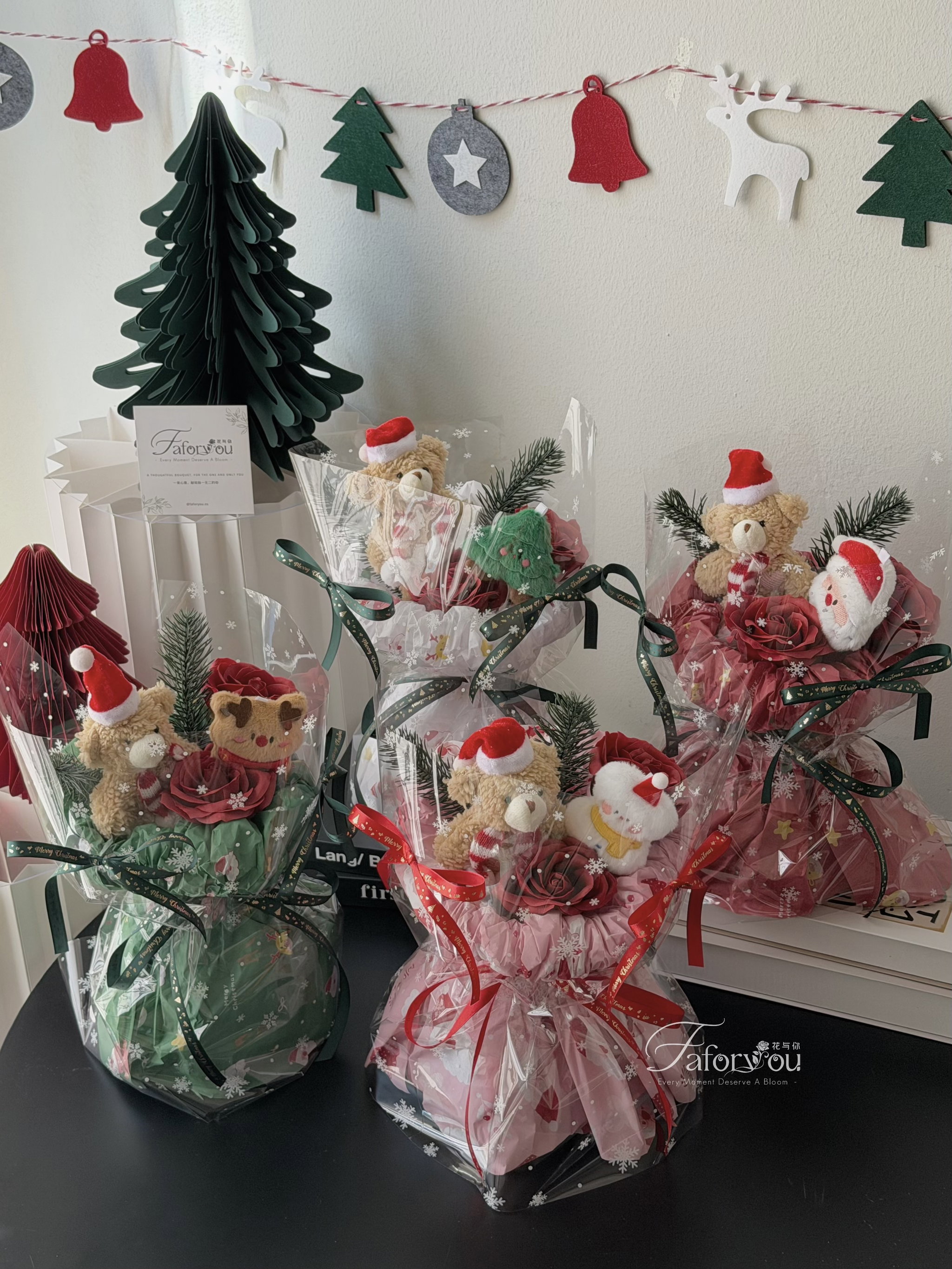 Christmas Transparent Bouquet _0