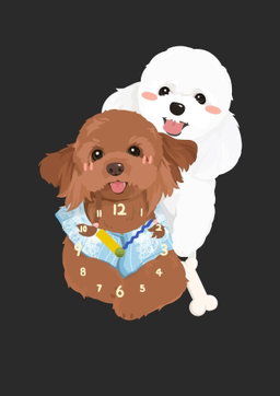 Pawdials - Customised Clocks (The More the Merrier)