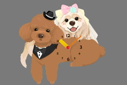 Pawdials - Customised Clocks (The More the Merrier)