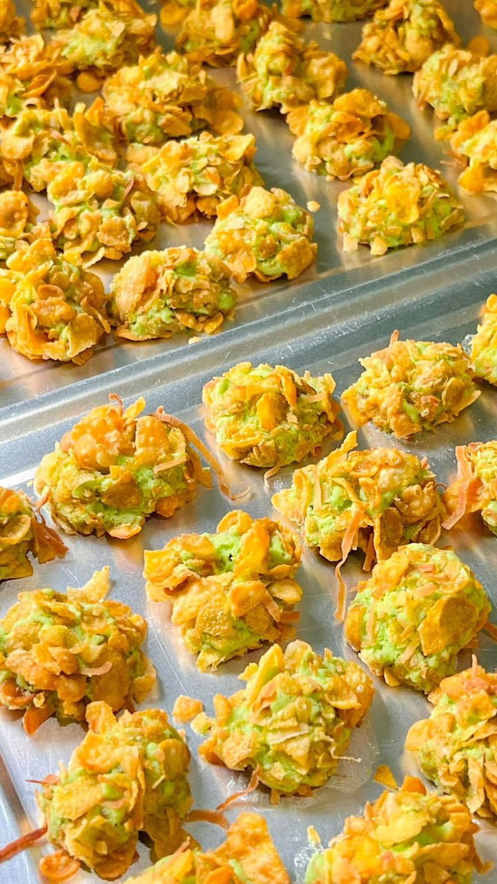 Pandan Butter Cornflakes