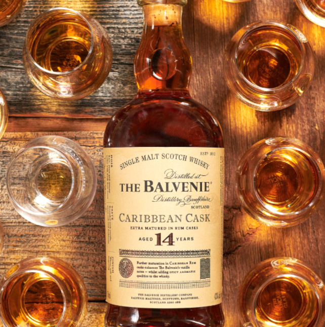 The Balvenie 14 yrs Caribbean Cask 700ml with box_2