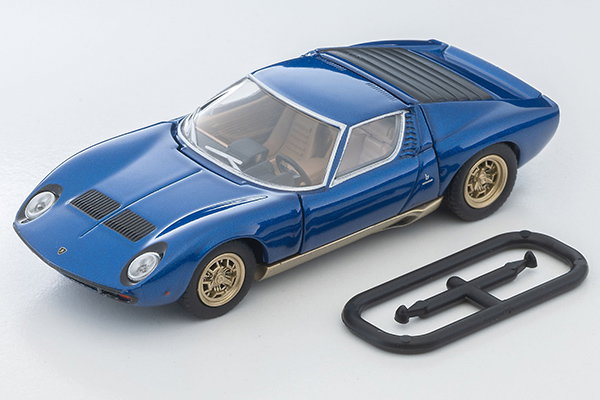 TLVN MODEL 1/64 LAMBORGHINI MIURA SV - BLUE METALLIC