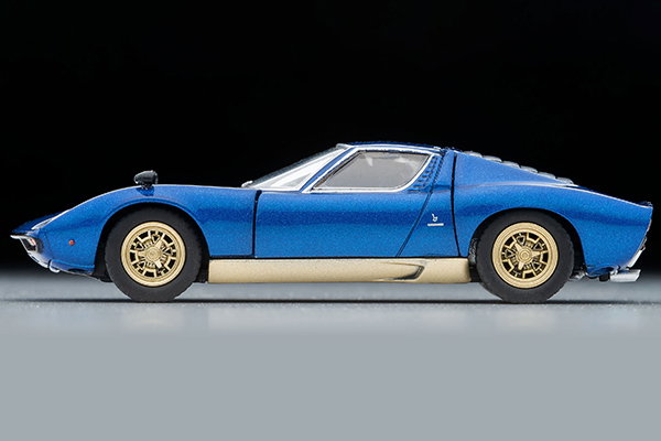 TLVN MODEL 1/64 LAMBORGHINI MIURA SV - BLUE METALLIC_2