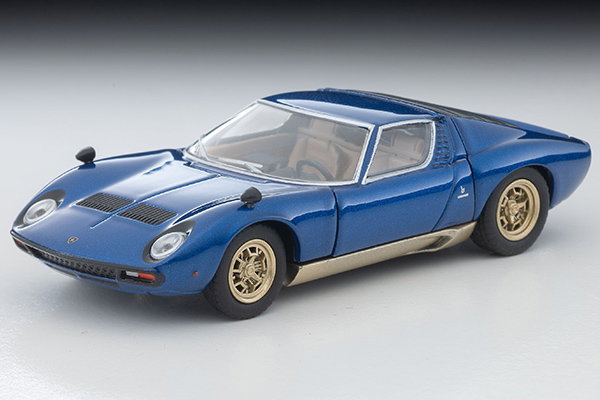 TLVN MODEL 1/64 LAMBORGHINI MIURA SV - BLUE METALLIC_4