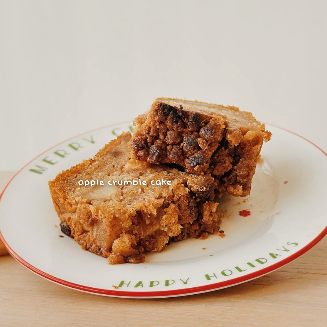 apple crumble cake