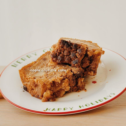 apple crumble cake
