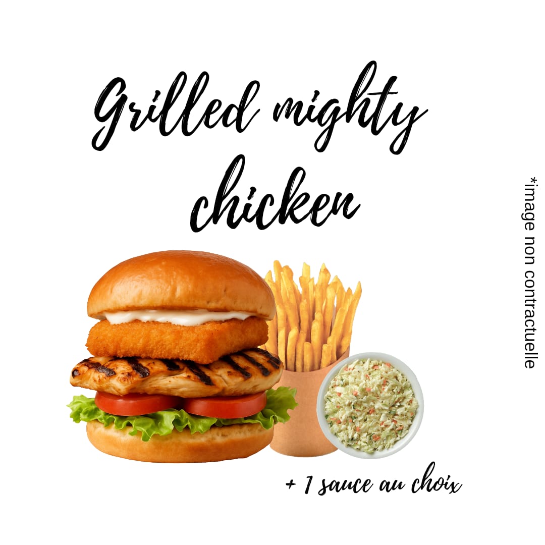Grilled mighty chicken burger_0