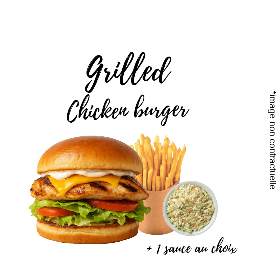 Grilled Chicken Burger