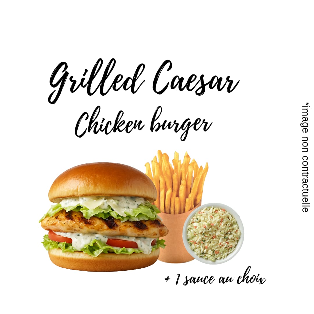 Grilled chicken caesar burger_0
