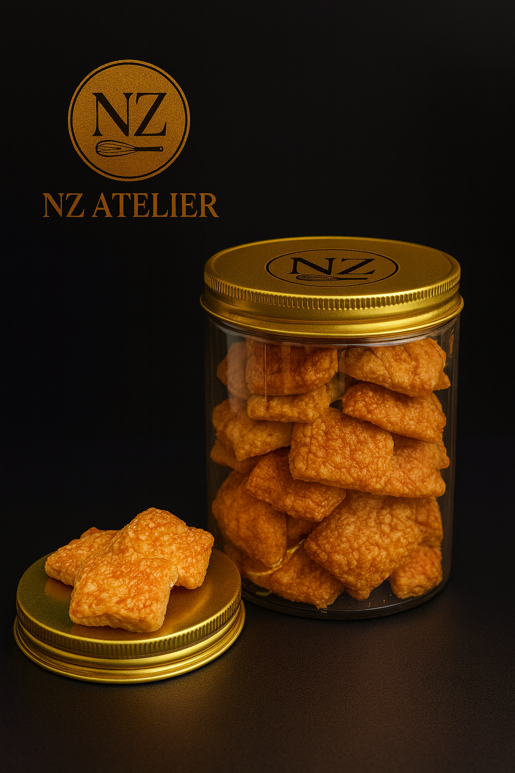 NZ Crispy Cheese Thins