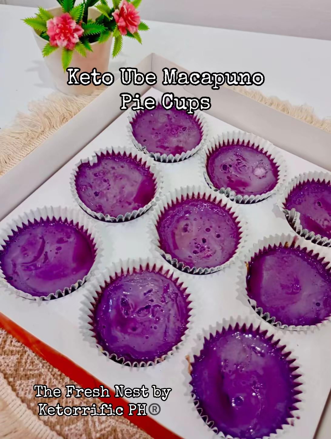 KETO Ube Macapuno (3pcs.)