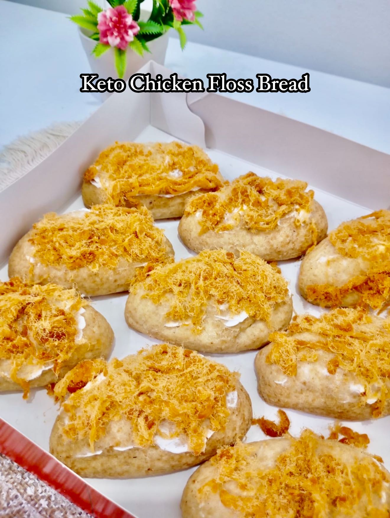 KETO Chicken Floss Bread (3pcs.)_0