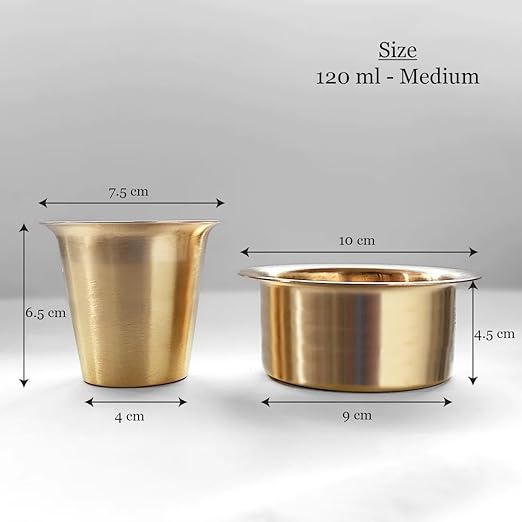 BRASS DABARA SET SET OF 4PCS_2
