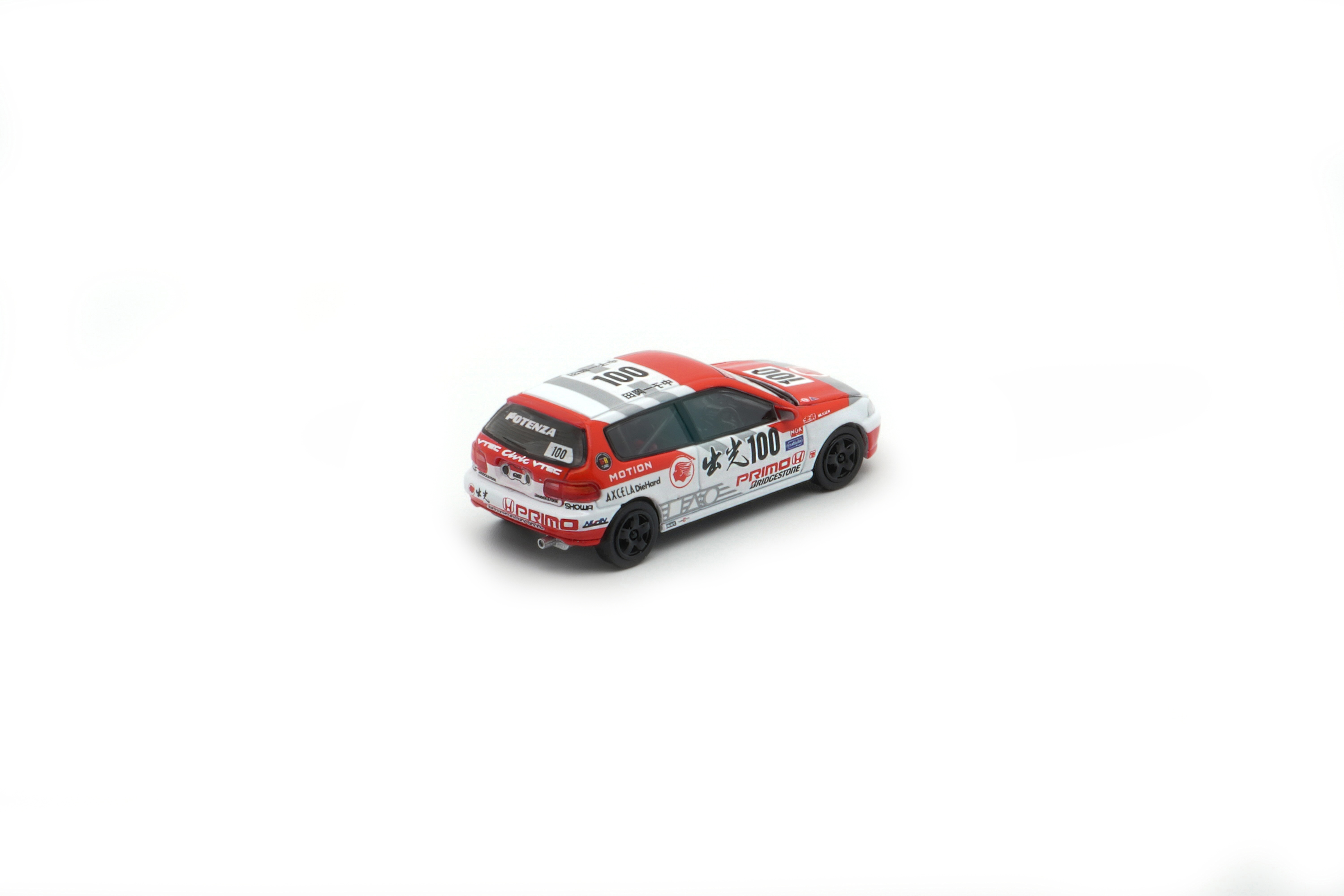 BMC MODEL 1/64 HONDA EG6 #100 JTCC 1993