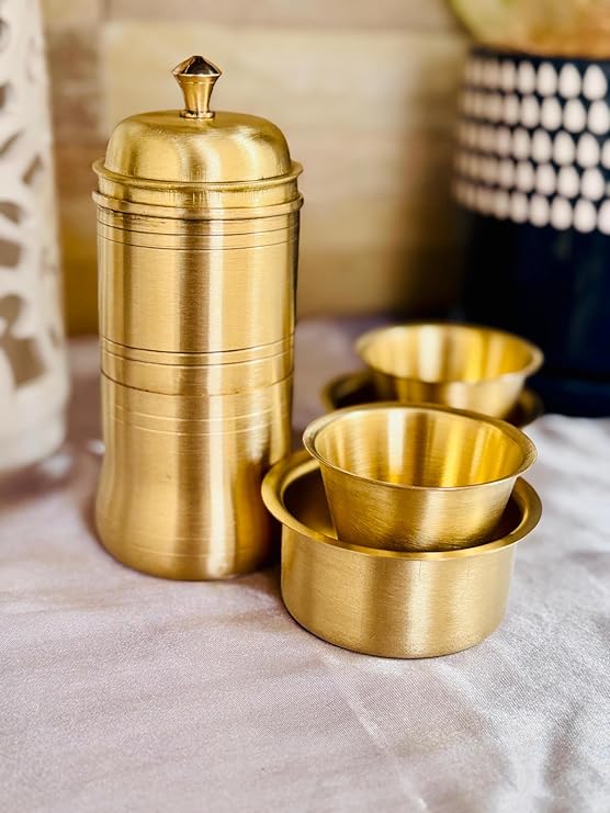 BRASS COFFEE FILTER DABARA SET _0