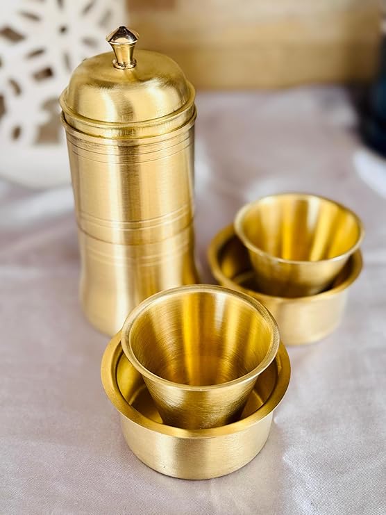 BRASS COFFEE FILTER DABARA SET _2