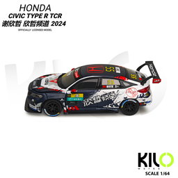 KILO WORKS MODEL 1/64 HONDA CIVIC TYPE-R TCR CTCC 2024 - #55