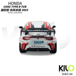 KILO WORKS MODEL 1/64 HONDA CIVIC TYPE-R TCR CTCC 2024 - DONGFENG HONDA #55