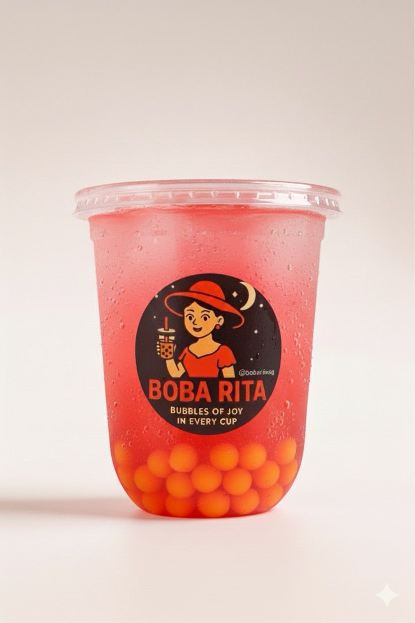 Strawberry Fizz with Mango Pops_0