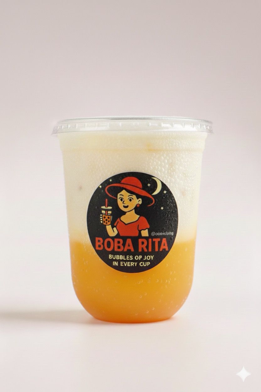 Mango Yakult Fizz