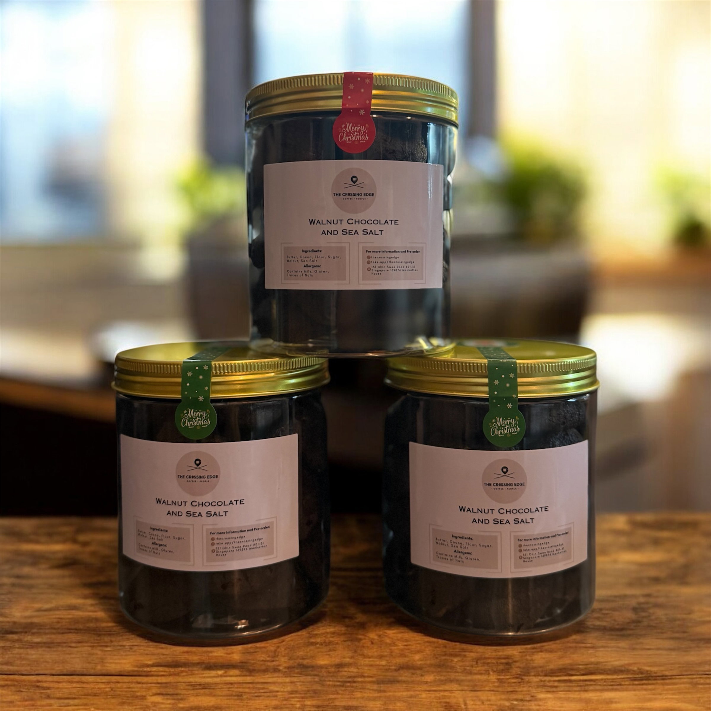 Sea Salt Chocolate Cookie Jar (3 Jars and above)