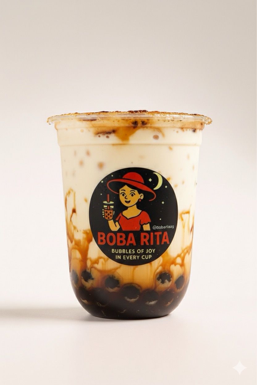 Brown Sugar Milk tea Crème Brûlée