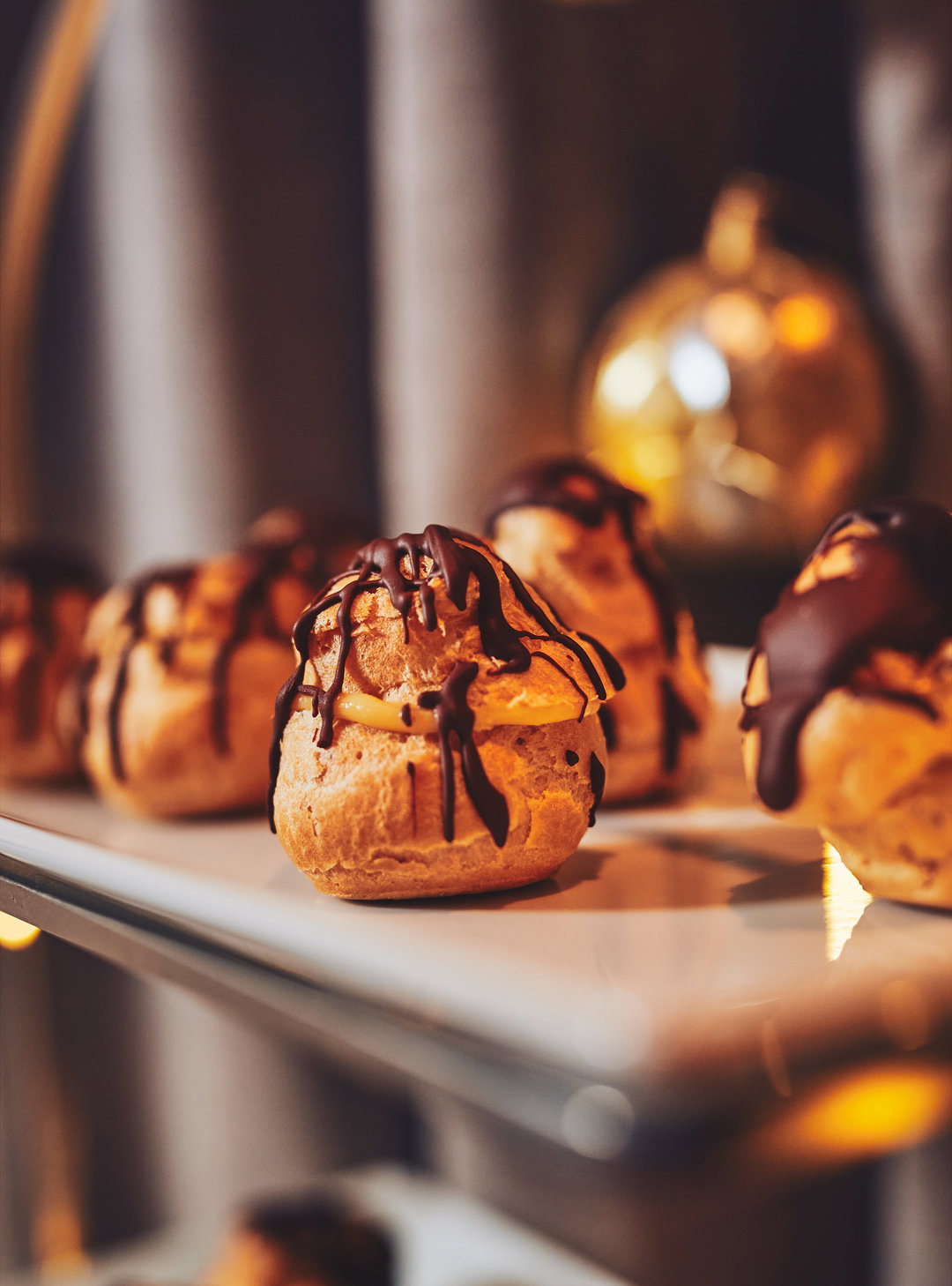 Choux à la crème pâtissière (x10)