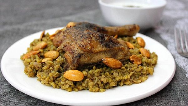 Freekeh with Chicken الفريكه بالدجاج