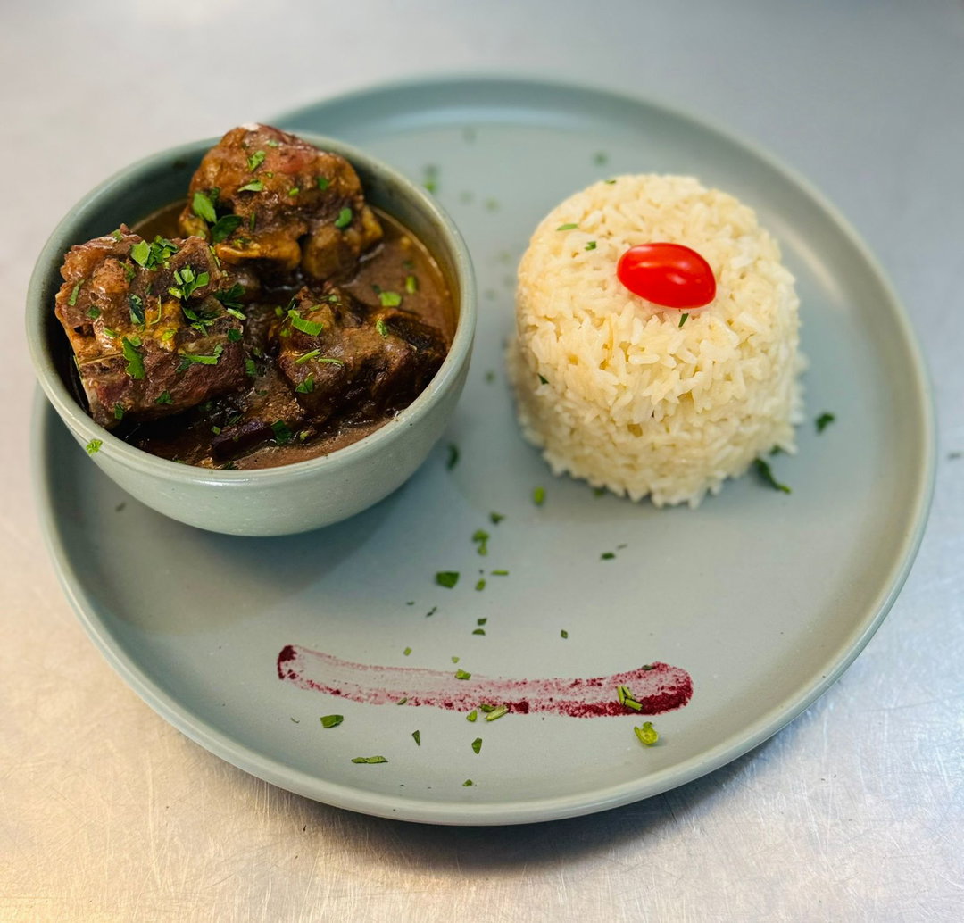 Chanfana de Cabrito c/ Arroz de Coco