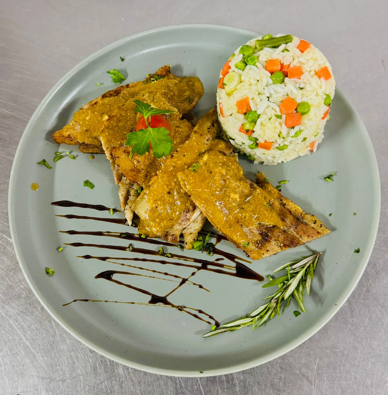 Combo de Costeleta e Entremeada de Porco c/ Arroz de Legumes_0