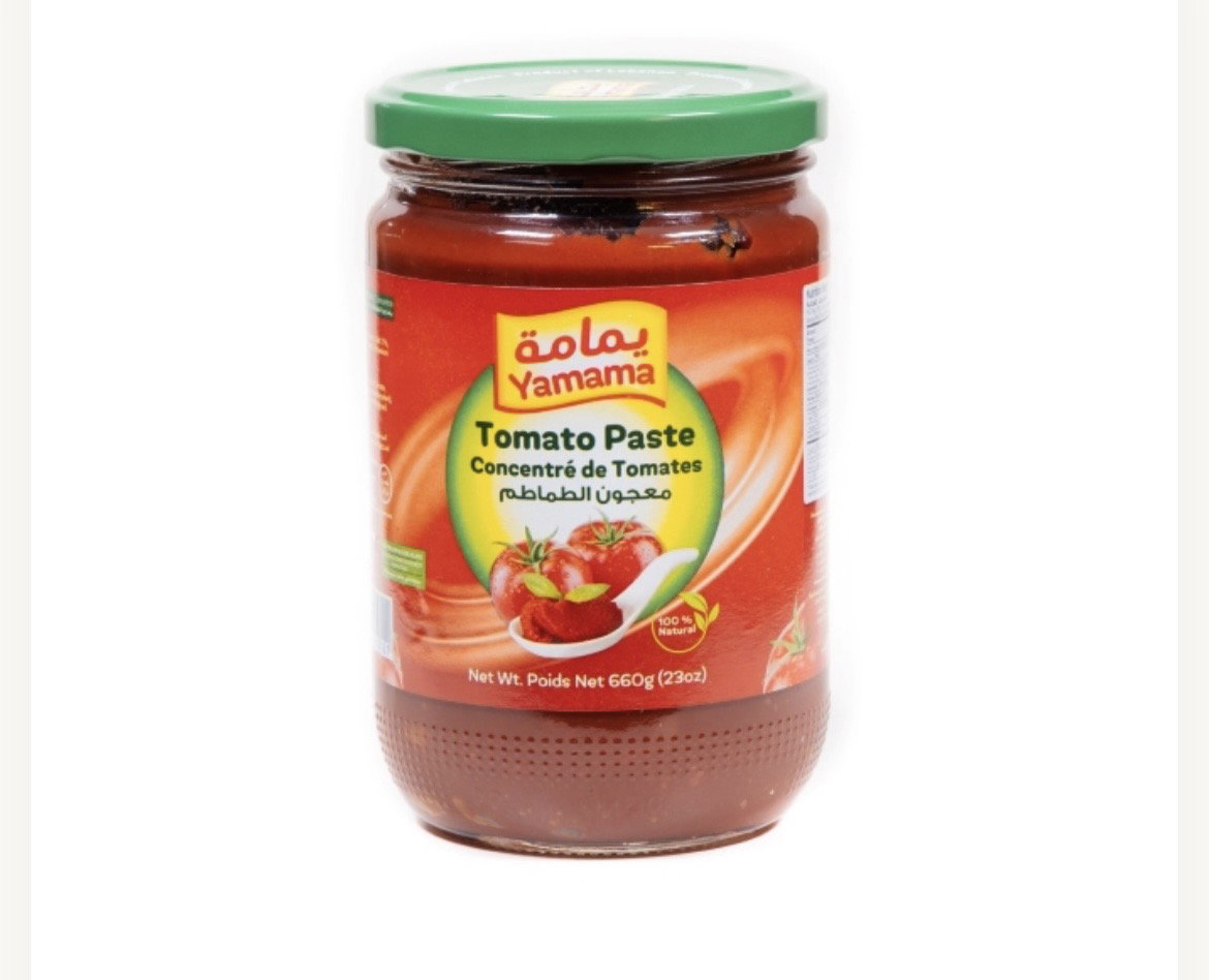 Tomato paste yamama 660 g صلصه بندوره يمامه ٦٦٠ غ
